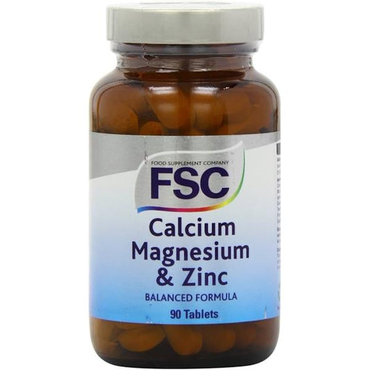 FSC Calcium, Magnesium & Zinc 90 Tablets (Case of 6)