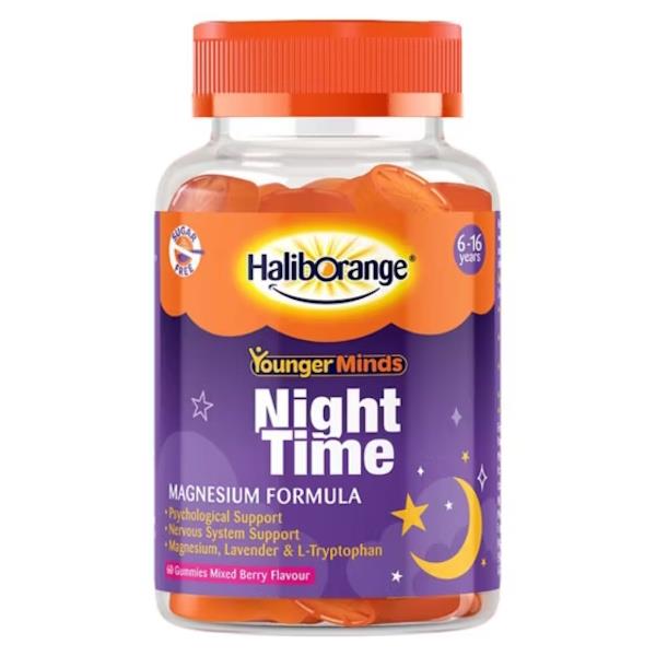 Haliborange Younger Minds Night Time 60 Gummies (Case of 3)