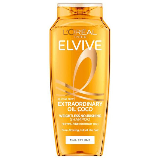 L'Oreal Elvive Extraordinary Oil Coco Shampoo 400ml (Case of 6)