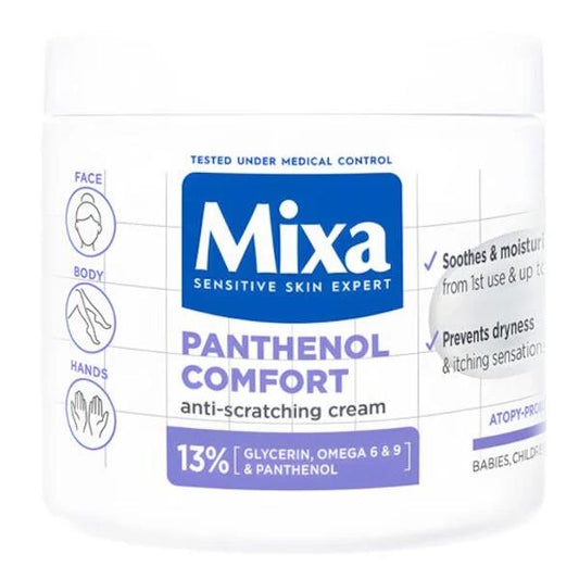 Mixa Panthenol Comfort Anti-Scratching Cream 400ml (Case of 6)