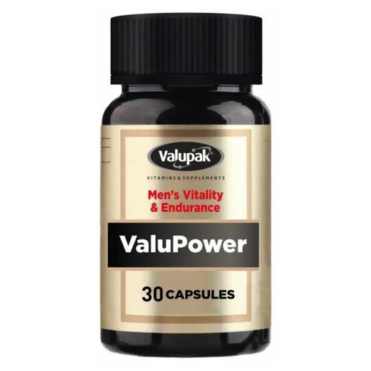 (LT) Valupak ValuPower Men's Vitality & Endurance 30 Capsules (Case of 6)