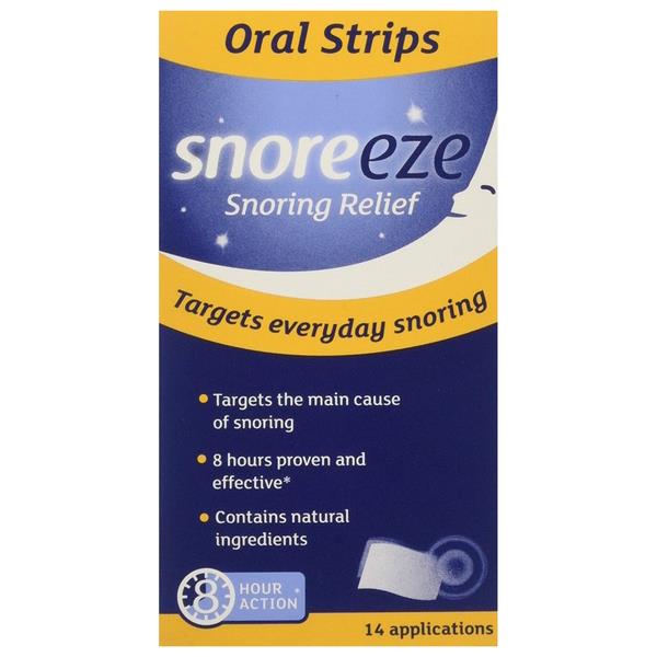 Snoreeze Snoring Relief 14 Oral Strips (Case of 6)