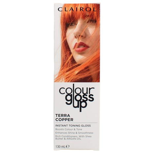 Clairol Colour Gloss Up Terra Copper 130ml (Case of 3)