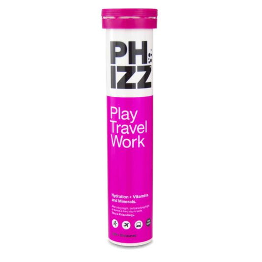 Phizz 3-in-1 Formula Apple + Blackcurrant 20 Effervescent Tablets (Case of 12)
