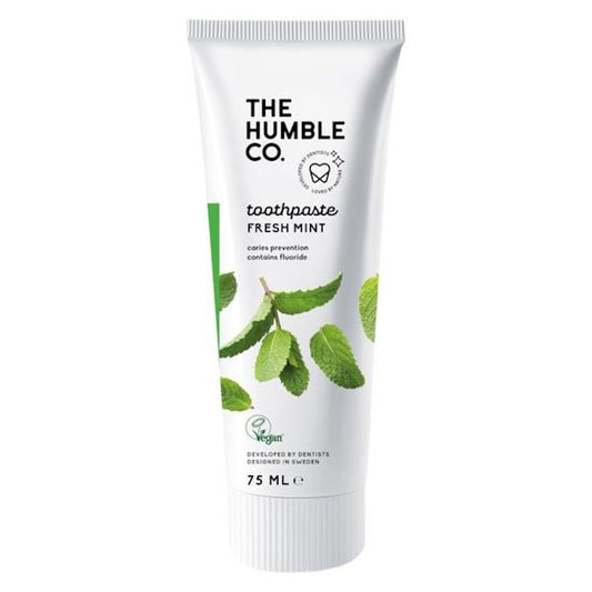 The Humble Co Toothpaste Fresh Mint 75ml (Case of 14)