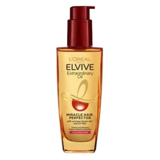 (LT) L'Oreal Elvive Extraordinary Oil Miracle Hair Perfector Dry Coloured Hair 100ml (Case of 6)