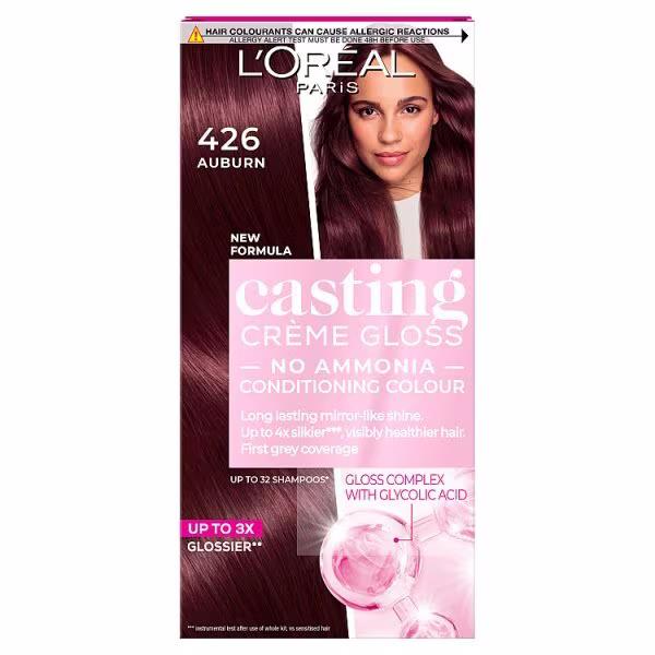 (LT) L'Oreal Casting Creme Gloss Hair Colour 426 Auburn (Case of 3)