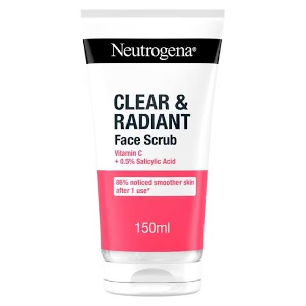 Neutrogena Clear & Radiant Face Scrub 150ml