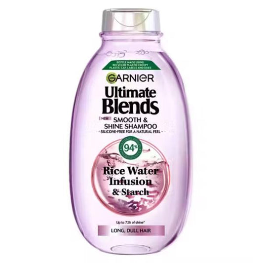 Garnier Ultimate Blends Rice Water Infusion & Starch Shampoo 300ml (Case of 6)