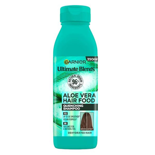 (LT) Garnier Ultimate Blends Hair Food Aloe Vera Shampoo 350ml (Case of 6)