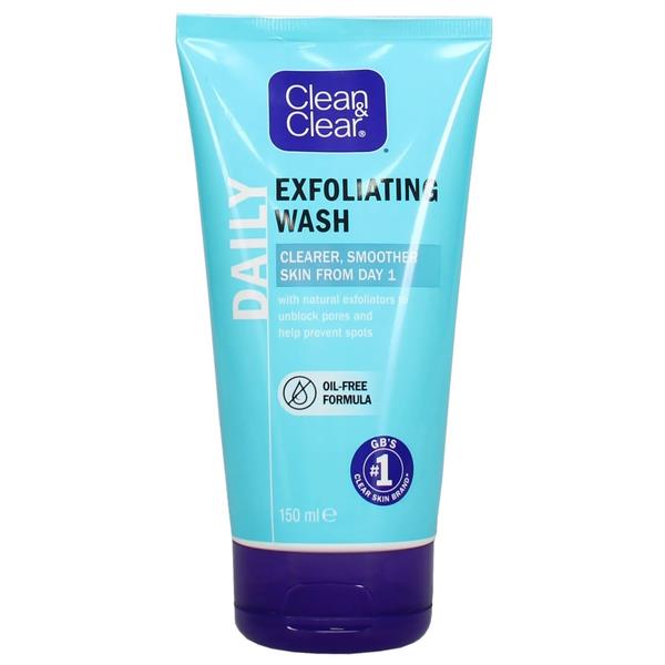 Clean & Clear Daily Exfoliating Wash 150ml (Case of 6)