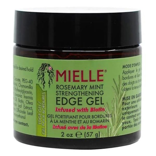 (LT) Mielle Rosemary Mint Strengthening Edge Gel 57g (Case of 6)