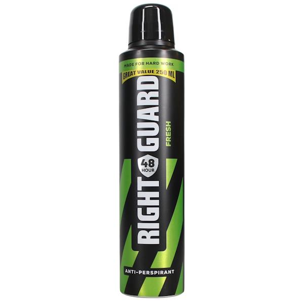 Right Guard Fresh Anti-Perspirant Spray 250ml (Case of 6)