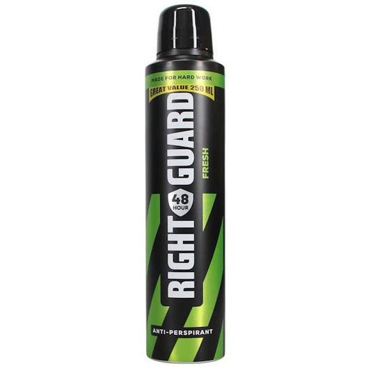 Right Guard Fresh Anti-Perspirant Spray 250ml (Case of 6)