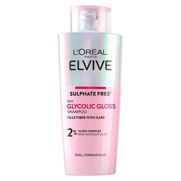 (LT) L'Oreal Elvive Glycolic Gloss Shampoo 200ml (Case of 6)