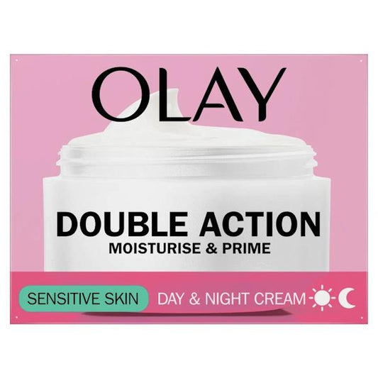 Olay Double Action Day & Night Cream Sensitive 50ml (Case of 4)
