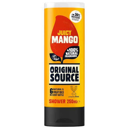 Original Source Juicy Mango Shower Gel 250ml (Case of 6)