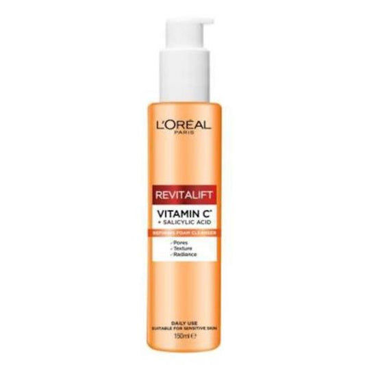 (LT) L'Oreal Revitalift Vitamin C Refining Foam Cleanser 150ml (Case of 6)