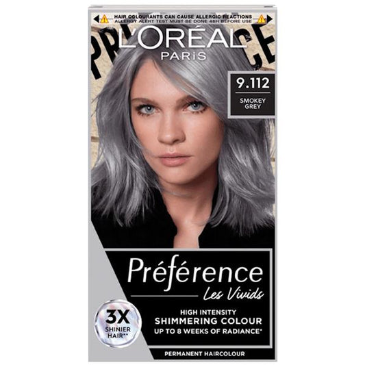 L'Oreal Preference Vivids 9.112 Smokey Grey (Case of 3)