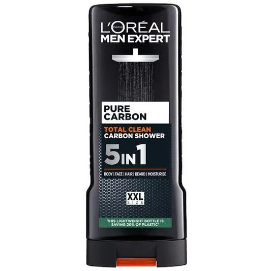 L'Oreal Men Expert Pure Carbon Shower Gel 400ml (Case of 6)