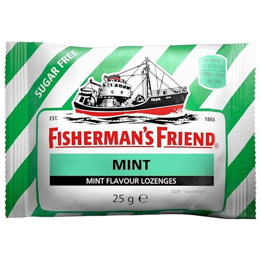 Fisherman's Friend Mint Sugar Free 25g (Case of 24)