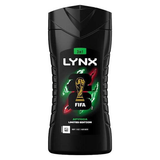 Lynx Africa Bodywash 225ml (Case of 6)