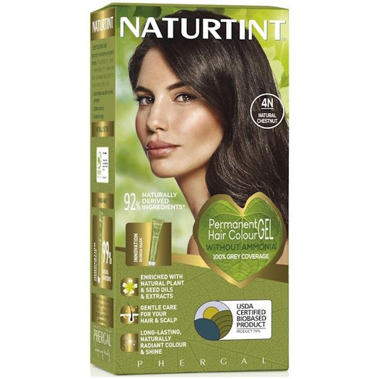 Naturtint Hair Colour Gel 4N Natural Chestnut (Case of 3)