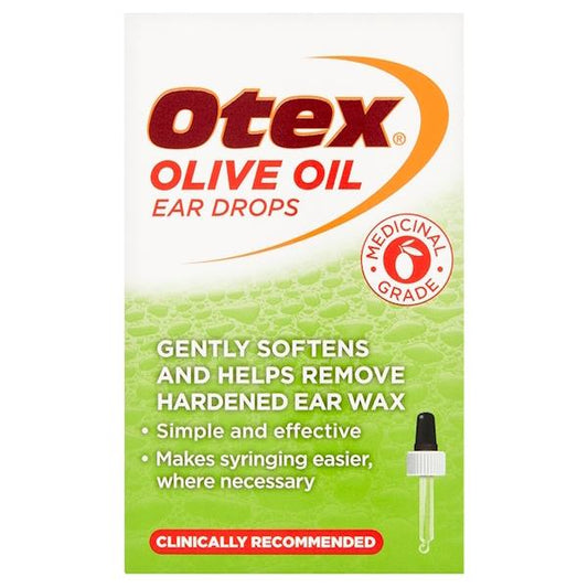 Otex Olive Oil Ear Drops 10ml (Case of 6)