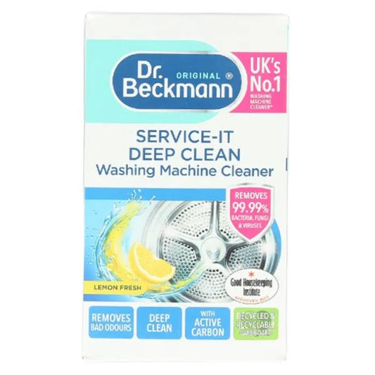 Dr Beckmann Service-It Deep Clean Washing Machine Cleaner 250g (Case of 6)
