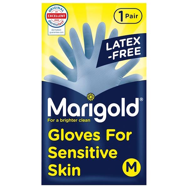 Marigold Sensitive Skin Gloves Medium 1 Pair (Case of 6)