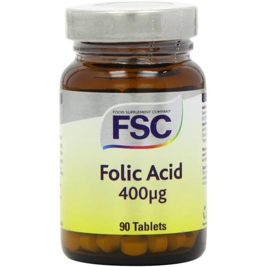 FSC Folic Acid 400ug 90 Tablets (Case of 6)