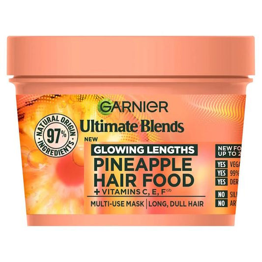 Garnier Ultimate Blends Hair Food Pineapple Multi-Use Mask 400ml (Case of 6)