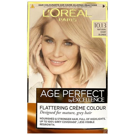 (LT) L'Oreal Age Perfect Permanent Colour 10.13 Natural Ivory Blonde (Case of 3)