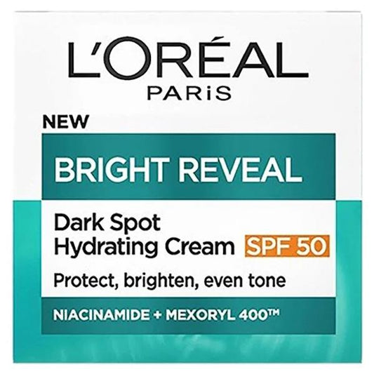 (LT) L'Oreal Bright Reveal Dark Spot Hydrating Cream SPF50 50ml (Case of 6)