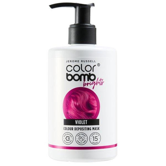 (LT) Jerome Russell Color Bomb Brights Violet Colour Depositing Mask 300ml (Case of 6)