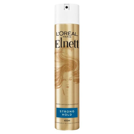 L'Oreal Elnett Satin Hairspray Strong Hold 400ml (Case of 6)