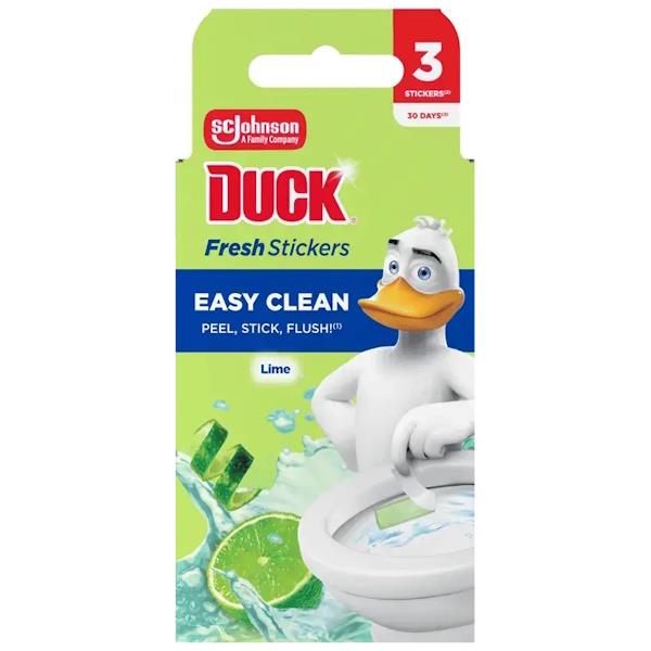 Duck Fresh Stickers Lime 3 Stickers (Case of 10)