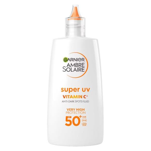 Garnier Ambre Solaire Super UV Vitamin C Anti Dark Spots Fluid SPF50+ 40ml (Case of 6)