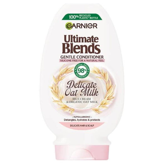 (LT) Garnier Ultimate Blends Delicate Oat Milk Conditioner 400ml (Case of 6)