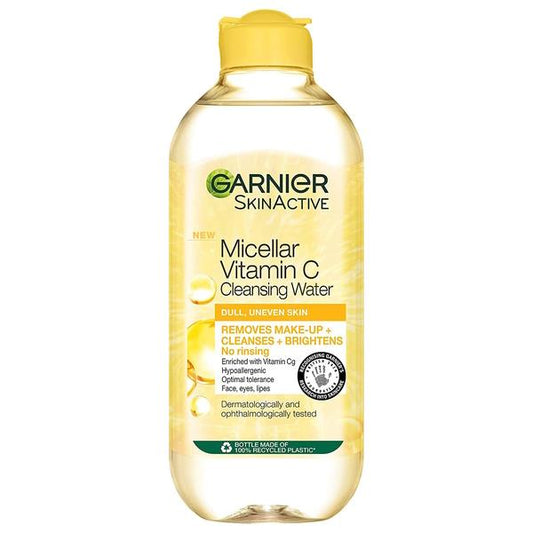 Garnier Skin Active Micellar Vitamin C Cleansing Water 400ml (Case of 6)