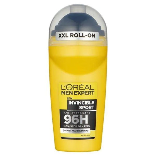 L'Oreal Men Expert Anti-Perspirant Roll-On Invincible Sport 50ml (Case of 6)