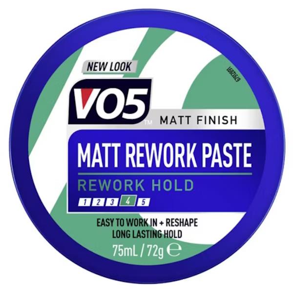 VO5 Matt Rework Paste 75ml (Case of 6)