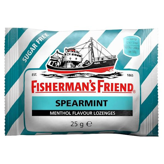 Fisherman's Friend Spearmint Sugar Free 25g (Case of 24)