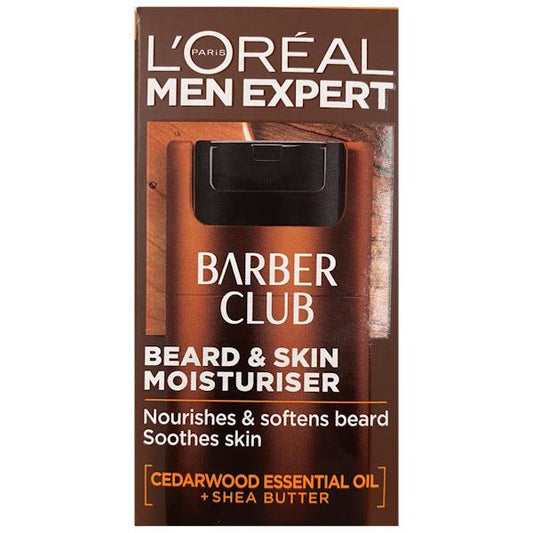 (LT) L'Oreal Men Expert Barber Club Beard & Skin Moisturiser 50ml (Case of 6)