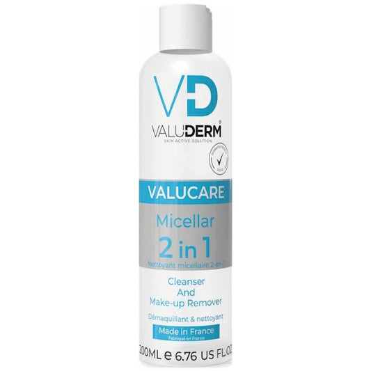 Valuderm Valucare Micellar 2in1 200ml (Case of 6)