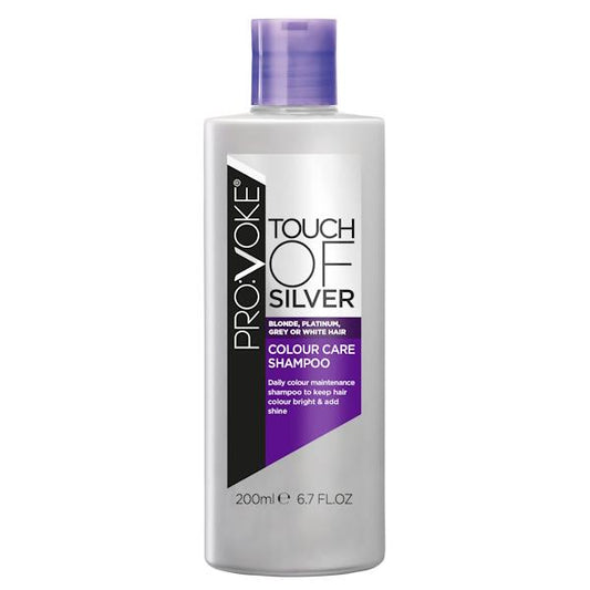 Provoke Touch of Silver Colour Care Shampoo 200ml (Case of 6)