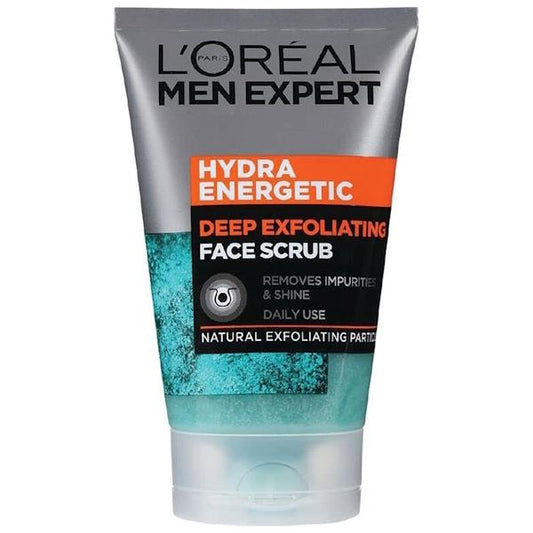 (LT) L'Oreal Men Expert Hydra Energetic Deep Exfoliating Face Scrub 100ml (Case of 6)
