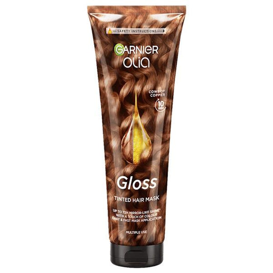 Garnier Olia Gloss Tinted Hair Mask Cowboy Copper 150ml (Case of 6)