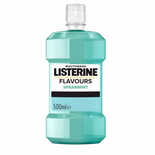 Listerine Daily Mouthwash Spearmint 500ml (Case of 6)