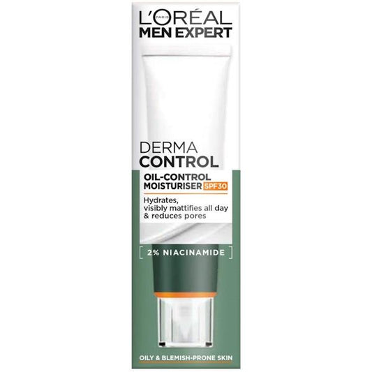 (LT) L'Oreal Men Expert Derma Control Oil-Control Moisturiser SPF30 40ml (Case of 6)